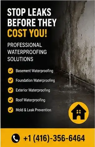 Scarborough Basement Leak Repair & Waterproofing