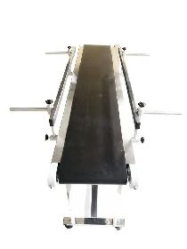 47.2x7.8"PVC Belt Conveyor 2 Guardrail Adjustable Speed 230013 - Photo 2