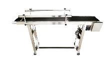 47.2x7.8"PVC Belt Conveyor 2 Guardrail Adjustable Speed 230013 - Photo 5