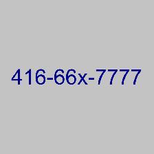 Toronto Prestige VIP Not Forgatable 416 Phone Number