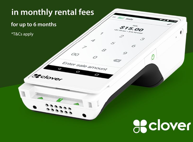 Debit Machine - Credit 0.10% - Debit 3 Cents - Rent Only $10
