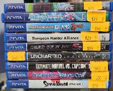 Playstation PSVita Games: Uncharted, Silent Hill, Dead or Alive