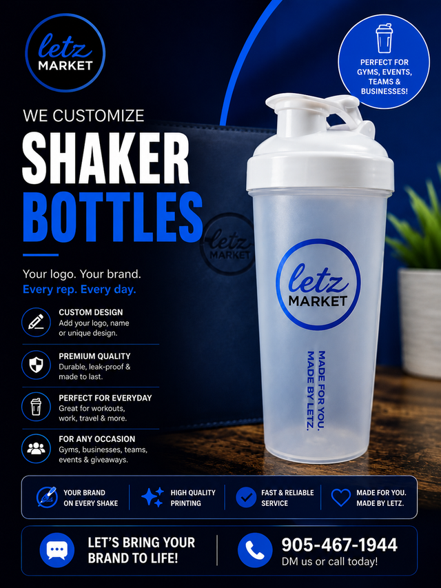 Custom Protein Shake Bottles