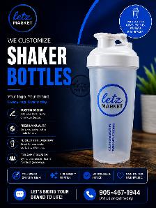 Custom Protein Shake Bottles