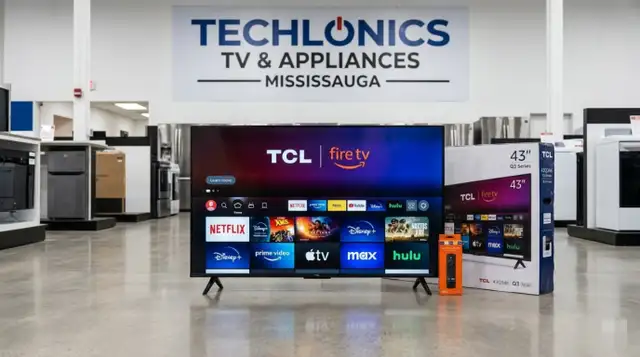 Brand New | Tv - 43 TCL 43Q34K Q3 Series - 1080p HD QLED Fire.