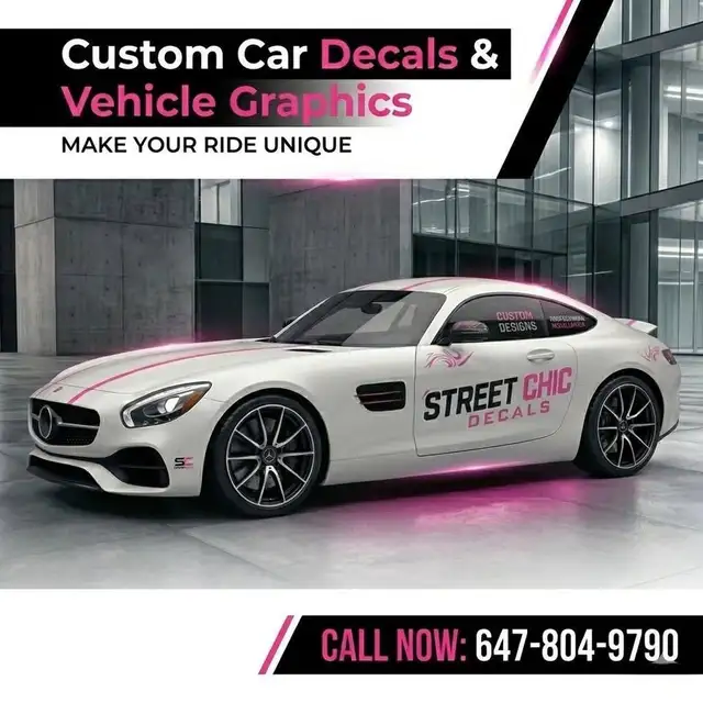 Custom Car Decals & Vehicle Graphics Near Me