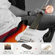 DONNER DST-100 ELECTRIC GUITAR KIT, AMPLIFIER & ACCESSORIES - Photo 5