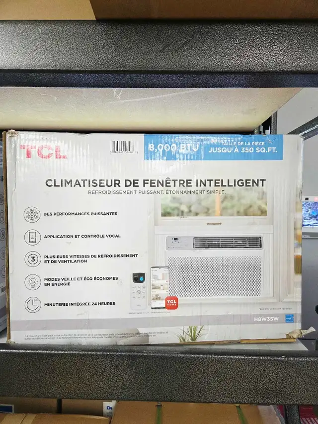 Air climatiser 8000 BTU de fenetre