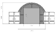 Parois avant et arrière d'un abri à conteneurs - Photo 3