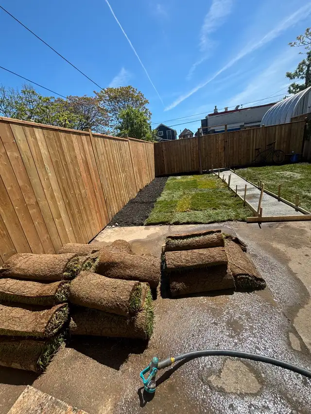 fresh sod rolls leftover