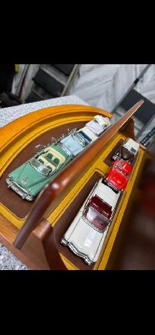 Franklin Mint cars of the 50s with stand - Photo 5