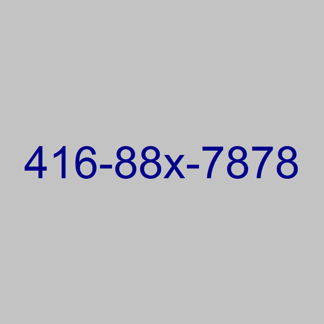 Super prestige and Rare to Get 416 phone number ViP