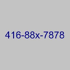 Super prestige and Rare to Get 416 phone number ViP