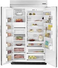 Kitchenaid Refrigerator KSSC42QVS 42' Built-In Side by Side 25.3 - Photo 2