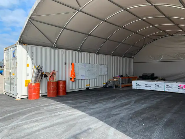 Abri conteneur en acier C4040