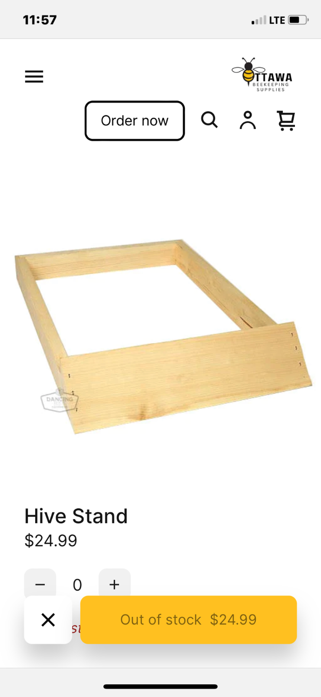 Bee supplies