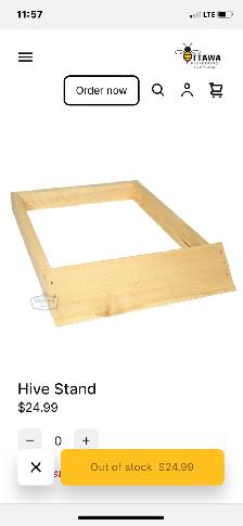 Bee supplies