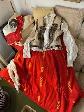 Latvian Folk Costume and Brooch