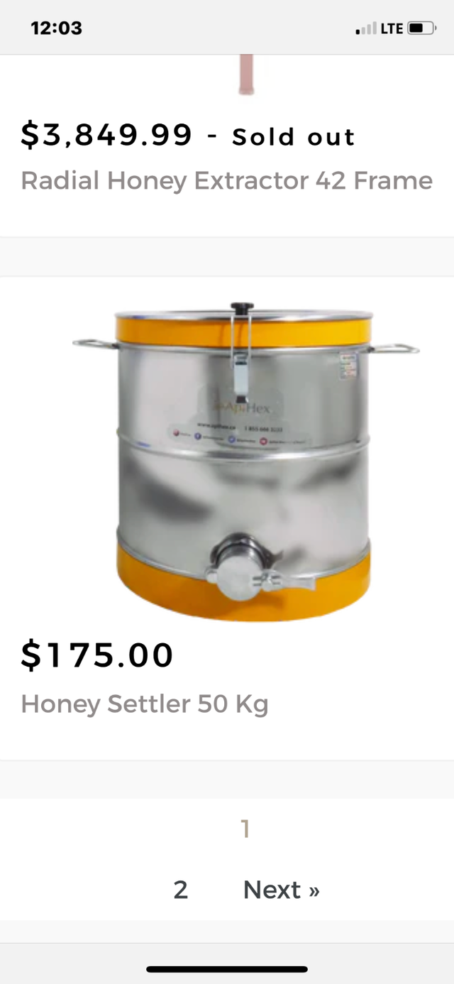 Bee keeping supplies