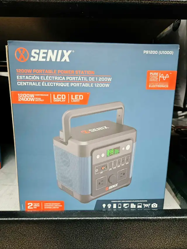 Génératrice Senix 1200W