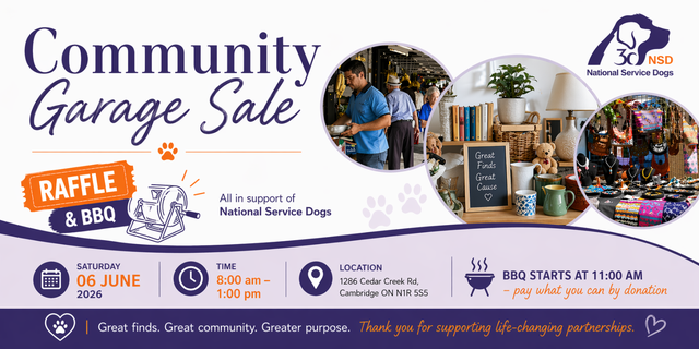 Charity Garage Sale