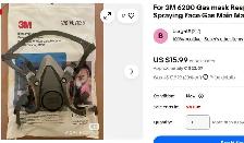 3M Half facepiece Respirator - Photo 2