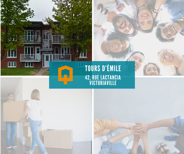 Logement coop à louer! 'Coop. Les Tours d'Émile'