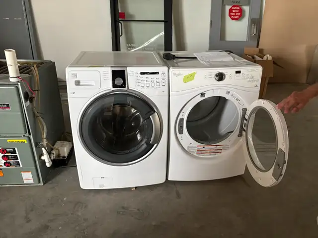 Whirlpool washer and dryer
