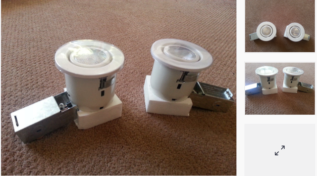 POT LIGHTS- NEW-COMPLETE SETS