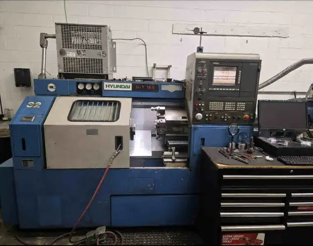 Hyundai Hit-18S Slant Bed CNC Lathe
