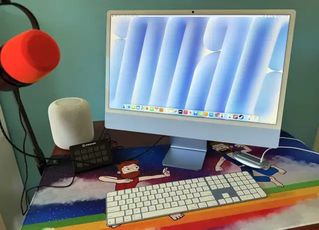 ordinateur imac 2024 apple M4 à vendre comme neuf