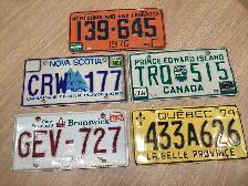 CANADIAN LICENSE PLATES - Photo 2