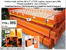 Montant RR 48'' x 108'' bleus quincailler, usagés et autres - Photo 7