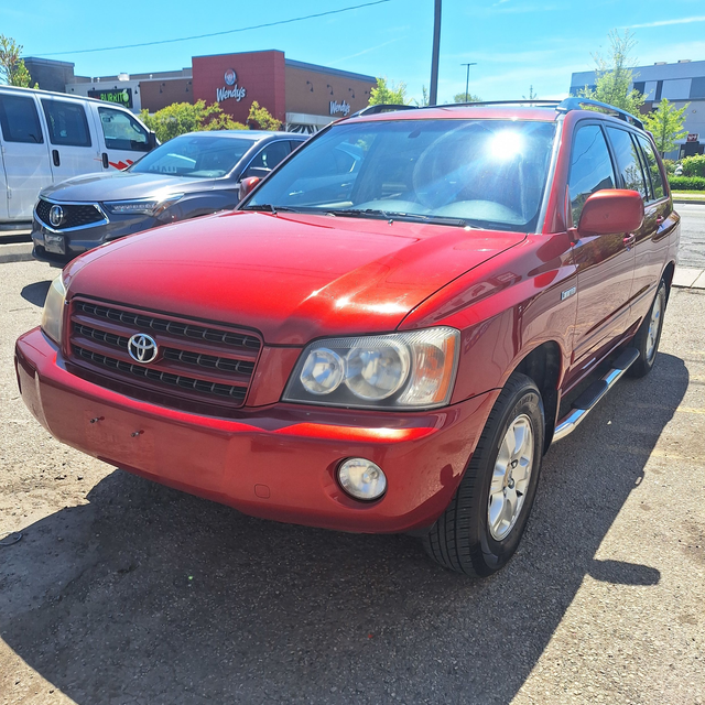 2003 Toyota Highlander Limited V6 4WD, built in Japan