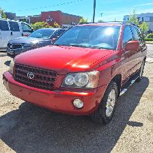 2003 Toyota Highlander Limited V6 4WD, built in Japan