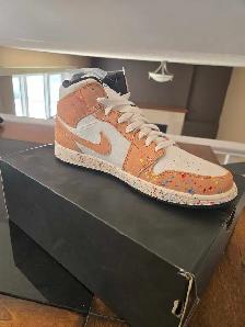 Nike Air Jordan 1 mid 'brushstroke' - Photo 3