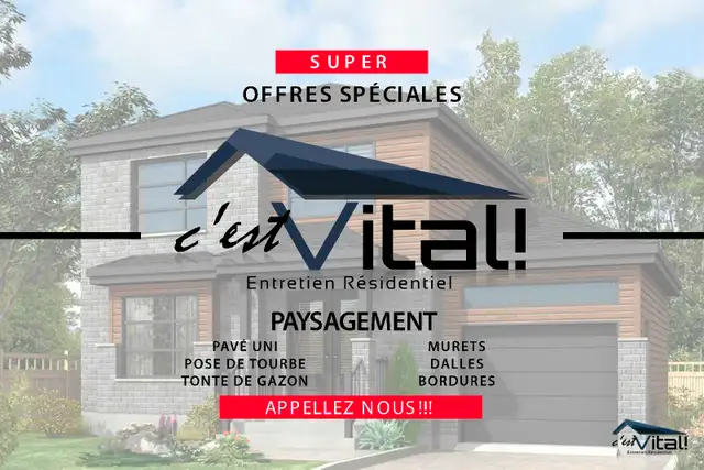 Décoration extérieur - Paysagement - Travail propre et professio