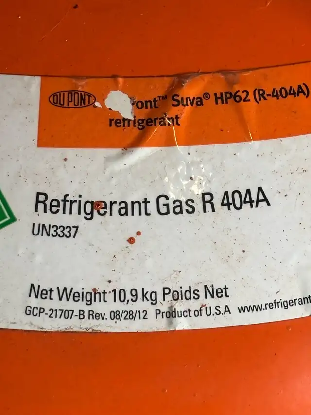 FREON 404,408,409,R426A