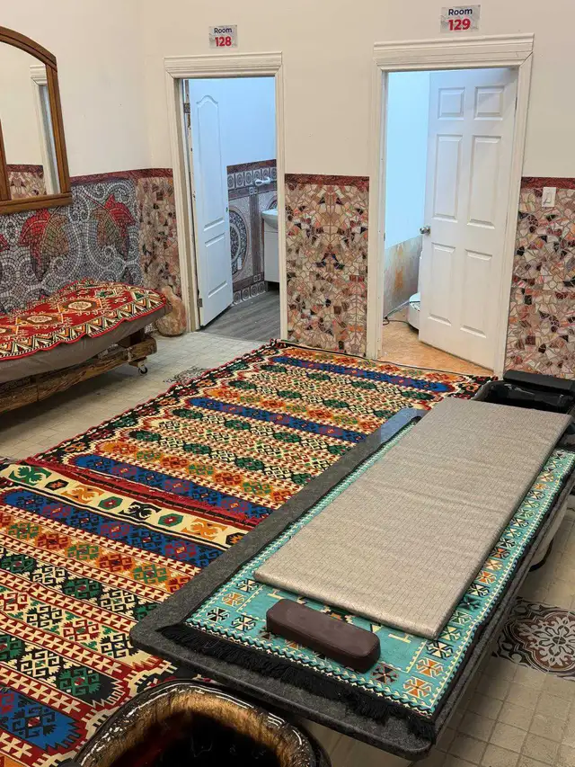 private yoga room available