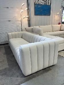 Modern fabric sofa - Photo 2