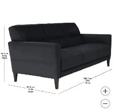 Natuzzi leather sofa - Photo 4