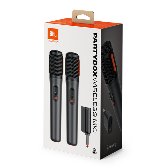 JBL PartyBox Wireless Mic - Two Digital Wireless Microphones