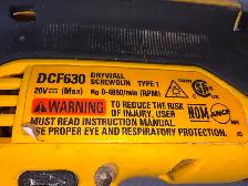 DEWALT 20V MAX XR Brushless Drywall Screwgun (Tool Only) #DCF630 - Photo 5