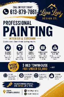 Paint Ottawa - DM for a free QUOTE!
