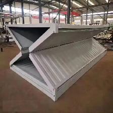 Maison de conteneur pliable de 6 mètres avec balançoire double