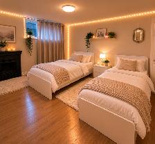 Cozy Sharing Room Available – Furnished Basement