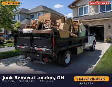 Junk RemovalJunk Removal London ON/ Nearby — Same Day Available