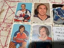 5. 1973-74 Quaker Oats WHA Trading Cards ! - Photo 3