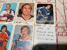 5. 1973-74 Quaker Oats WHA Trading Cards ! - Photo 4