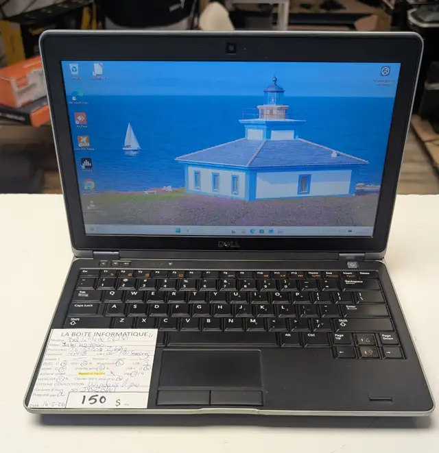 Dell Latitude E6230 i5-3320M 8Go SSD 120Go - BATTERIE NEUVE